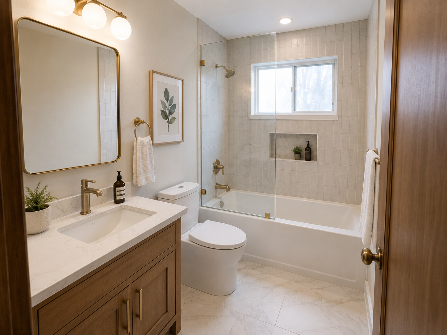 After: Bathroom Remodel
