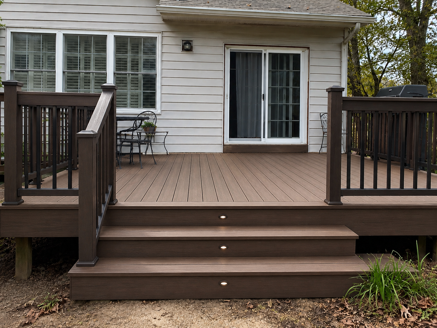 After: Deck Repair and Stain